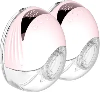 Draadloze Elektrische Borstkolf - Dubbel - 2 Stuks - Handsfree Breast Pump - Intelligente Kolfapparaten - Wit - 4 Modes & 12 Standen