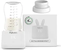 Draagbare Baby Flessenwarmer - Oplaadbare Flessenwarmer voor Onderweg - Geschikt voor Flesvoeding en Borstvoeding - USB Oplaadbaar