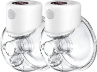Draagbare Handsfree Borstkolf met 2 Modi en 9 Niveaus - 24 mm Flens - Perfect voor Moeders