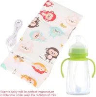 Draagbare USB Flessenwarmer voor Baby - Handige Melkverwarmer voor Reizen