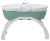 Draagbare en Verstelbare Moses Mand met Schommelstandaard in Eucalyptus