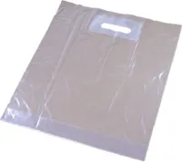 Draagtas DKT trans 30x35 - 2x4 | 5cm 750st