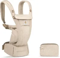Draagzak voor pasgeborenen - Ergonomische Baby Rugdrager - Natural Dots - Van Geboorte tot 20 kg Draagzak