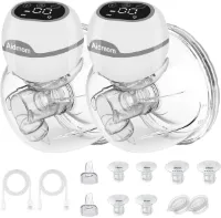 Dubbele Elektrische Borstkolf - Draagbare Oplaadbare Borstpomp - 3 Modi & 9 Niveaus - Borstvoeding