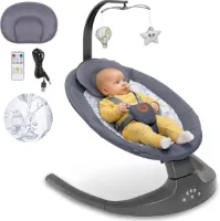 Elektrische Wipstoel - Elektrische Babyschommel - Schommelstoel - Baby Swing - Premium