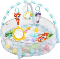Equivera Activiteitenkussen - Speelkussen Baby - Tummy Time - Baby Speelgoed - Kraamcadeau - Babyshower Cadeau - Tummy Time Baby - Tummy Time Kussen - Buikkussen Baby