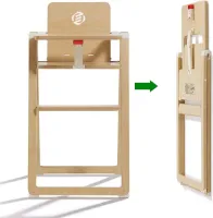 Equivera Babystoel Voor Aan Tafel - Kinderstoel - Babystoel - Baby Eetstoel - Baby Stoeltje Zitten Voor Thuis - Kinderzetel