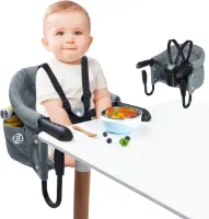 Equivera Babystoel Voor Aan Tafel - Kinderstoel - Babystoel - Baby Eetstoel - Baby Stoeltje Zitten Voor Thuis - Kinderzetel