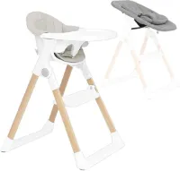 Equivera Chaise Haute Bebe - Kinderstoel - Chaise Enfant - Baby Stoel - Kinderstoel Voor Aan Tafel
