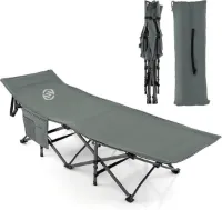 Equivera Veldbed - Kampeerbed - Veldbedden - Veldbed Kamperen - Kampeermatras