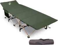 Equivera Veldbed - Kampeerbed - Veldbedden - Veldbed Kamperen - Kampeermatras