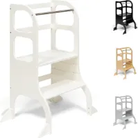 Ette Tete Step Up - Leertoren - In hoogte verstelbaar - extra support - Learning Tower - Montessori inspired - Keukentrap - Keukenhulp - Leerstoel - Veilig - Duurzaam