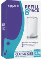 Extra Dikke Vullingen voor Luieremmers - 8 Pack met Krachtige Geurverwijdering