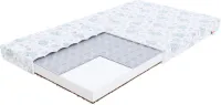 FDM® MIKI DUMBO Matras 60x120 cm - Koudschuim Matrassen Eenpersoons - Hoogte 11 cm H2 en H3 - Dubbelzijdig - 7 zones - Afritsbaar hoes wasbaar - Öko-Tex gecertificeerd - Antiallergisch en Ademende