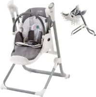 FableKids 2in1 kinderstoel en rocker NOA 6-36 maanden, opvouwbaar, huilsensor