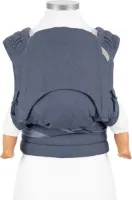 Fidella Fly Tai - Mei Tai Ergonomische Draagzak - combinatie draagzak - Chevron - Denim Blauw - voor baby