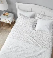 Flanellen Laken Set - Ademend en Comfortabel - Set van 1 - Rozenboeket - 100% Katoen