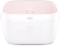 59S Flessen Sterilisator met droogfunctie - Oplaadbaar - UV-C Led - Roze