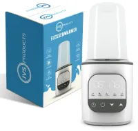 Flessenwarmer - Baby melk opwarmer - Fleswarmer - Warmhouden, ontdooien en steriliseren - Snel warm - Geschikt voor alle babyflessen - Wit