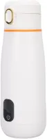 Flessenwarmer onderweg - Draagbare Baby Flessenwarmer - Intelligente Flesverwarmer - Oplaadbaar - Geschikt voor Borstvoeding & Babyvoeding - Draadloos te gebruiken om je melk op temperatuur te houden 