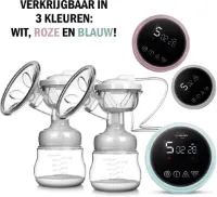 Forgoods Borstkolf - Electrisch - Dubbel - Roze - Model 2024