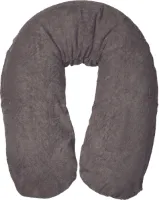 Form-Fix Voedingskussenhoes - Hoes voor Form Fix XL - 100% katoen en comfortabel badstof - Antraciet