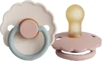 Frigg Daisy Fopspeen - 0-6 mnd (2 stuks) - Blooming Blush/Cotton