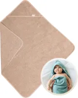 Funnies Badcape | Pinkstone | 80x80 cm | 100% Katoen | Badstof