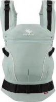 Goodivery ® Babydrager - babydrager van biologisch katoen voor pasgeborenen vanaf 3,5 kg en peuters tot 20 kg - ergonomische kinderdrager met anatomische heupriem - eenheidsmaat, mint