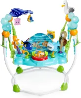 Goodivery® - Babywalker - Loopauto - Loopwagen -Disney Baby - Verstelbaar Spring- en Speelcentrum met Lichtjes, Melodietjes en Meer dan 13 Interactieve Speeltjes - 88x99x99 cm - Blauw