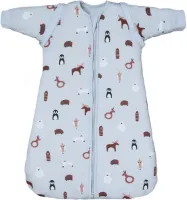 Goodivery® - Inbakeren - Heerlijk Dromen - Swaddle Doek - 100% katoen - 2.5 TOG - Premium kwaliteit - Eendenfamilie (0-6 Months) - 25x22x5cm - Winterdieren