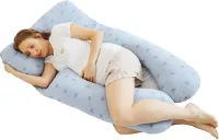 Goodivery ® Veelzijdig en Comfortabel Zwangerschaps- en Voedingskussen voor Optimale Ondersteuning en Ontspanning