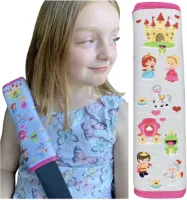 Gordelbeschermer - Prinsessen - 1 beschermer - Gordelhoes - Gordelkussen - voor baby