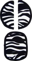 Wallabiezzz - Gordelbeschermers Maxi Cosi - Gordelhoes - Zebra