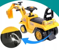 Graafmachine Loopauto met Potje - 3-in-1 Speelgoed voor Kinderen