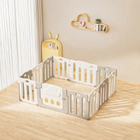 Ladanas® - Grondbox baby - Baby Box - Veilig Spelen - Voor Peuters - Speelparadijs - 180x200cm - Wolk