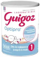 Guigoz Optipro 1 Lait 1er Âge Vanaf de Geboorte tot 6 Maanden 780 g