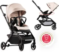 Hamilton by Yoop T1 Buggy – 360° Draaibare Stoel – MagicFold™ Technologie – Inklapbaar – Reflecterende Wielen mét Vering – Inclusief beschermtas en bekerhouder – Verstelbare en Wendbare Kinderwagen – 