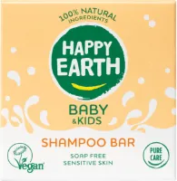 Happy Earth Shampoo Bar 100% Natuurlijk Baby & Kids 50 gr