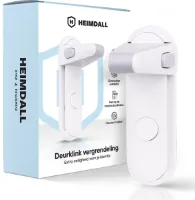Deurklink vergrendeling - Deurslot - Extra sterk 3M - Wit