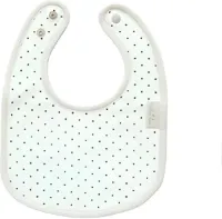 Hellowshine Organic terry bib (Dot white)