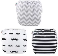 Herbruikbare Zwemluiers voor Babypoppen 0-3 Jaar - Comfortabel en Verstelbaar