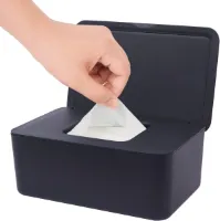 Hervulbare Doekjes Dispenser voor Baby en Volwassene - Gemakkelijk Open/Sluiten, Houdt Doekjes Fris en Schoon