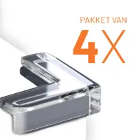101Products® Hoekbeschermers - 4 stuks - Tafelhoek beschermers - Transparant