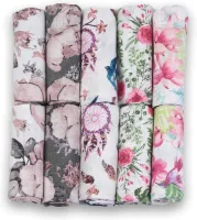 Hydrofiele Luiers - Multifunctionele Katoenen Doeken 70 x 80 cm - 10 stuks - Ideaal voor Baby