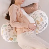 Ibenzoa® Ergonomisch Ondersteunend Zwangerschapskussen voor Comfortabele Nachtrust en Lichaamsondersteuning
