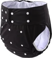 Incontinentie luier - Luier voor volwassenen - Herbruikbaar - Pamper voor ouderen - Verstelbaar - Wasbaar - One size - Luierhoes voor volwassenen voor incontinentie - Absorberende pads