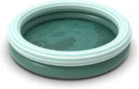 Inflatable Pool Made of High Quality PVC (0.3 mm) - 120 cm Diameter - Paddling Pool - for Babies - 2 Years+.