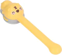Inovra Plus - Kraan Handvat Extender voor Kinderen - Universeel - Spatwaterdicht - Cartoon Dier Design - Zachte Siliconen - Geel