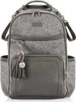 Itzy Ritzy Boss Plus™ - Backpack Luiertas - Grayson - Grijs